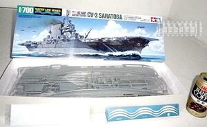 ◇2 タミヤ 1/700【アメリカ海軍航空母艦 CVー3 サラトガ】