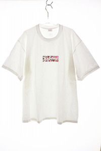 シュプリーム SUPREME × TAKASHI MURAKAMI 20SS COVID-19 RELIEF BOX LOGO TEE XL 村上隆 コラボ Tシャツ レリーフ ボックスロゴ チャリテ