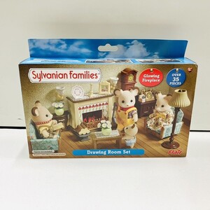 K337-Z7-834 エポック社 Sylvanian Families シルバニアファミリー Drawing Room Set ドローイングルームセット 未開封 おもちゃ