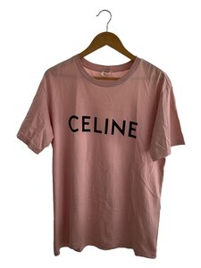 CELINE◆ルーズTシャツ/XS/コットン/ピンク