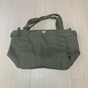 ROOTOTE ルートート トートバック カバン ロゴ入り　カーキ　ハンドバッグ