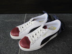 PUMA　プーマ　スニーカー　リボン　22ｃｍ USED