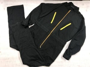 ワーキングウェア WORKING WEAR オールド レトロ ストリート 作業着 つなぎ オールインワン ジャンプスーツ メンズ 黒