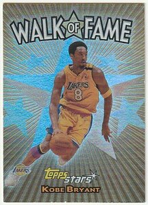 2000-01 TOPPS WALK OF FAME #WF8 Kobe Bryant コービー・ブライアント