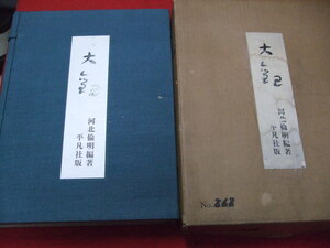 NH/L/【大型本】大観/河北倫明/平凡社版/昭和37年/限定1500部の868番/函入り/横山大観/傷みあり