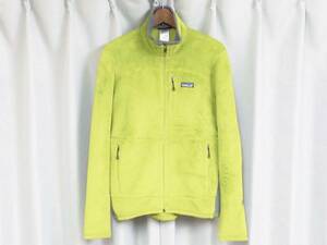 美品希少色 Patagonia パタゴニア R2 ジャケット ポーラテック フリース 25136F0 ゲッコーグリーン コロンビア製 パイル シンチラ Y2K 90s