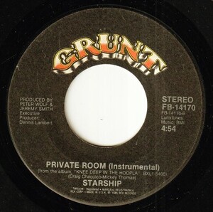 Starship - We Built This City / Private Room (Instrumental) (B) RP-P254