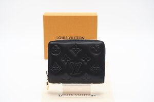 ☆安心の３大保証☆ Aランク ≪LOUIS VUITTON ルイ ヴィトン/二つ折り財布≫ M81599 ラムレザー モノグラム ポルトフォイユ ルー ノワール