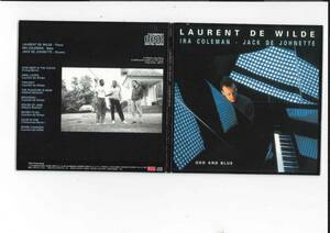 CD//紙ジャケLAURENT DE WILDE IRA COLEMAN JACK DE JOHNETTE 