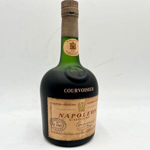 希少 未開栓 ●クルボアジェ COURVOISIER ナポレオン NAPOLEON コニャック COGNAC 40% 700ml 古酒 洋酒 ブランデー 旧 グリーンボトル 