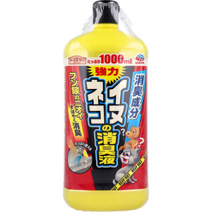 【まとめ買う】アースガーデン イヌネコの消臭液 1000mL×8個セット