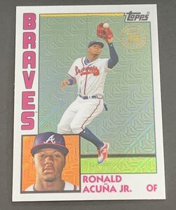 2019 Topps Silver Pack Ronald Acuna JR. T84-3 Braves MLB アクーニャ　ブレーブス