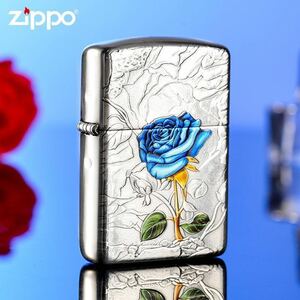 未使用 バラライター ZIPPO 喫煙グッズ ジッポー オイルライター 真鍮製 新品