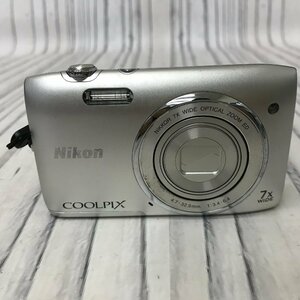 s001 A2 Nikon ニコン コンパクトデジタルカメラ COOLPIX S3400 コンデジ 動作未確認