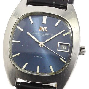 訳あり IWC SCHAFFHAUSEN ヴィンテージ Cal.8541B 自動巻き メンズ _758675