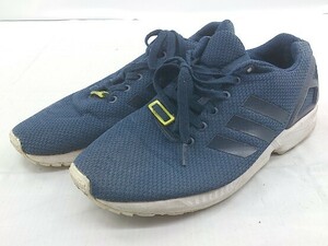 ◇ adidas アディダス ZX FLUX ゼットエックス フラックス M19841 スニーカー シューズ サイズ27ｃｍ ネイビー メンズ P