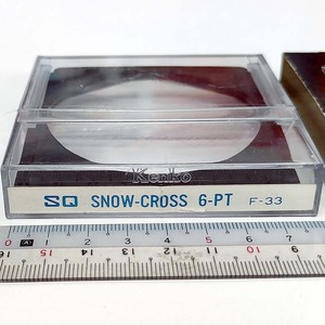 SQフィルター 76×76mm角 SNOW-CROSS 6-PT F-33【6本線】スノークロス 6-PT F-33 ケンコー Kenko★中古フィルター