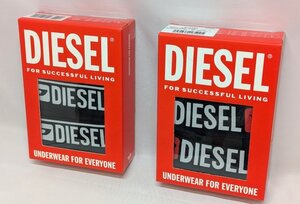 【DIESEL/ディーゼル】トランクス Lサイズ 3枚入り 2点セット 綿 UNDERWEAR FOR EVERYONE パンツ アンダーウェア/ab5066