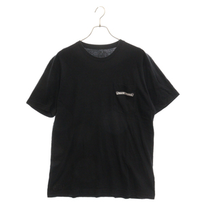 クロムハーツ CH ARCH USA BACK DAGGER PRINT S/S TEE CHアーチロゴ バックダガー プリントロゴ 半袖Tシャツ カットソー ブラック