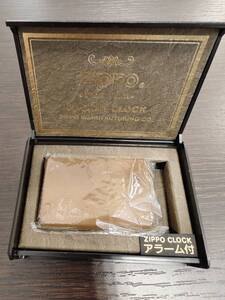 #9367 ZIPPO ジッポ TIME TANK タイムタンク 時計 箱あり