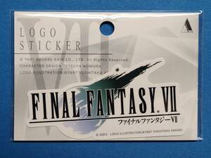 ファイナルファンタジー7 ロゴステッカー　FINAL FANTASY VII　FFVII