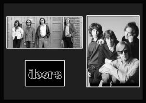 10種類!The Doors/ザ・ドアーズ/ROCK/ロックバンドグループ/証明書付きフレーム/BW/モノクロ/ディスプレイ (1-3W)