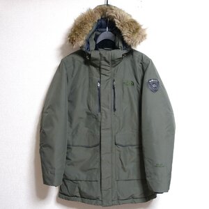 THE NORTH FACE ノースフェイス マクマードパーカ ダウンジャケット GORE THERMIUM メンズ Lサイズ 正規品 カーキ Z2623