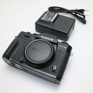 美品 FUJIFILM X-T10 ブラック 即日発送 ミラーレス一眼 フジフィルム 本体 あすつく 土日祝発送OK