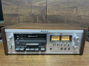 【通電確認済】SONY STEREO CASSETTE DECK TC-4350SD ソニー カセットデッキ オーディオ機器 