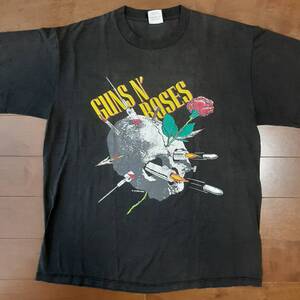 VINTAGE ビンテージ 激レア ロックTシャツ 88s GUNS