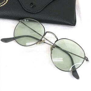 Ray-Ban レイバン サングラス 眼鏡 アイウェア ファッション RB3447 004/T1 50□21 145 2F ラウンドメタル EVOLVE エヴォルヴ ケース付き