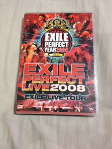 EXILE PERFECT LIVE 2008 DVD コンサート 美品