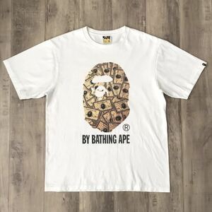 ★XL★ ゴールド会員限定 big head Tシャツ a bathing ape bape エイプ ベイプ アベイシングエイプ NFS gold nigo kaws ゴールドカード 359