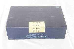 SONY ソニー WALKMAN D-E01 CDウォークマン ポータブルCDプレーヤー 展示品 0601146011