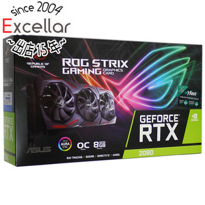 【中古】ASUS製グラボ ROG-STRIX-RTX2080-O8G-GAMING PCIExp 8GB 元箱あり [管理:1050023024]