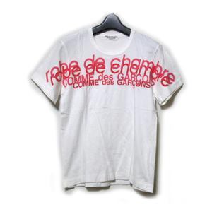 robe de chambre COMME des GARCONS ローブドシャンブル コムデギャルソン 1999 グラデーションロゴTシャツ 131421 