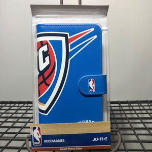 NBA 手帳型　スマホケース　NBA OKLAHOMA CITY THUNDER オクラホマシティ　サンダー　NBA32230