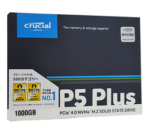 crucial 内蔵型 M.2 SSD P5 Plus CT1000P5PSSD8JP 1TB [管理:1000018783]