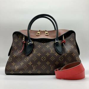 美品 LOUIS VUITTON ルイヴィトン テュイルリー トート トートバッグ ハンドバッグ ショルダーバッグ 2way モノグラム