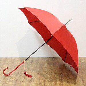 【新品】フォックスアンブレラズ FOX UMBRELLAS 傘 レディース 細巻きレザー WL1 RED レッド