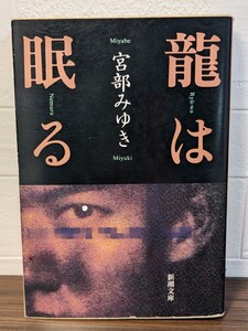 龍は眠る　宮部みゆき／著　新潮文庫　ミステリー 推理小説 超常能力 サスペンス 本 書籍 小説 読書 自転車 パンク 嵐 ブロックバスター 本