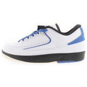 NIKE ナイキ WMNS AIR JORDAN 2 RETRO LOW ウィメンズ エアジョーダン2 ローカットスニーカー ホワイト/ブルー US10/27cm DX4401-104