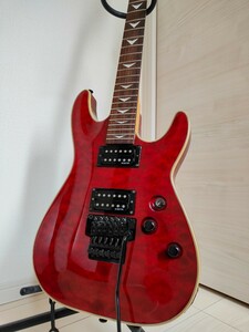 SCHECTER　OMEN-6-FR　EXTREME　エレキギター　フロイドローズ　シェクター