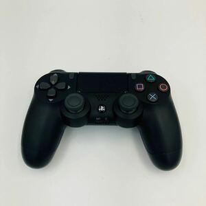 【動作確認済】PS4 純正コントローラーDUALSHOCK4　デュアルショック４　CUH-ZCT2J　ワイヤレス　 ジェット ブラック 