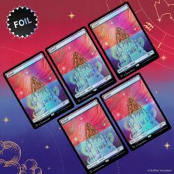 ★☆宅急便コンパクト送料無料！ MTG Secret Lair The Astrology Lands: Aquarius Foil Edition 新品未開封☆★