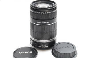 CANON ZOOM LENS EFS 55-250mm 1:4-5.6 IS (良品） 11-18-02