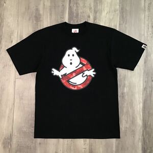 ★NFS限定★ fire camo ゴーストバスターズ Tシャツ Mサイズ a bathing ape BAPE flame ghostbusters エイプ ベイプ 迷彩 NIGO w5646