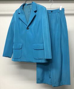 80s YOHJI YAMAMOTO 2PC TAILORED JACKET & TROUSERS ヨウジヤマモト 初期 スーツ ジャケット パンツ セット