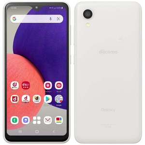 Galaxy A22 5G ファイブジー SC-56B ホワイト 64GB かんたんモード アウトレット 特典付 docomo版 SIMロック解除済 da22wh-a150y3