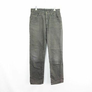 ラングラー WRANGLER W0333 カラーデニム ジーンズ ボトムス ストレート 32 グレー ※EKM メンズ